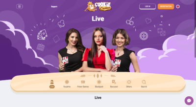 Грати в Cookie Casino онлайн на Ukrcasino