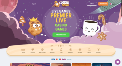 Грати в Cookie Casino онлайн на Ukrcasino